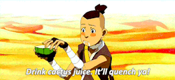 himitsurose:  longiloquentreblogs:  theplottinghoofbeast:  keptinkoorks:  meelo: Katara: Okay, I think you’ve had enough.  THIS WAS THE BEST EPISODE EVER I GET SO ANGRY WHEN PEOPLE DONT REMEMBER IT  HOW DO YOU FORGET SOKKA’S CACTUS TRIP THERE WAS