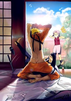 bvckybcrnes:  Sasuke and Naruto — Naruto 