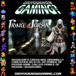didyouknowgaming:  Assassin’s Creed. Submitted by Tom Taglienti. 