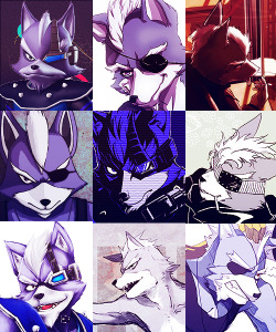 resurrectedreplayer:   pap3r-luigi:  1/30 Favorite Video Game Characters.  | Wolf O’Donnell ♥ (Star Fox) * * * * * * * *  Literally one of the video game characters i’ve developed a bond with through roleplaying them. Wolf is pretty damn amazing