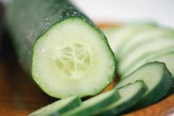 disgustinghuman:   1. Cucumbers contain most of the vitamins you need every day, just one cucumber contains Vitamin B1, Vitamin B2, Vitamin B3, Vitamin B5, Vitamin B6, Folic Acid, Vitamin C, Calcium, Iron, Magnesium, Phosphorus, Potassium and Zinc. 2.