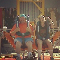 About to do the #slingshot at #sixflags in #newjersey lol :) #scared #25$/person  (Taken with Instagram)