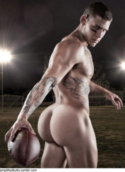 amplifiedbutts:  It would be like smuggling two footballs inside his pants when he is playing on the field. 