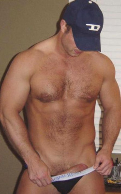 daddys-little-faggot:  Hot guys in baseball caps really do it for me.  Sometimes, I ask Daddy to wear a baseball cap when he pounds me.  The first time I ever saw him, he was wearing a baseball cap and I thought, “Fuck, that guy’s HOT!”