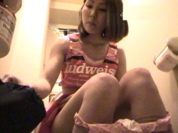 sweet japanese girl smoking and taking a dump on the toilet i love asian girls too!