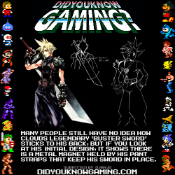 didyouknowgaming:  Final Fantasy VII. 