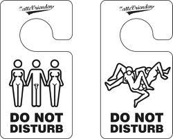 threesomeffm:  Do not disturb 