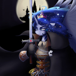 Symphony of the Night. My half of the art trade with Swagtavia!