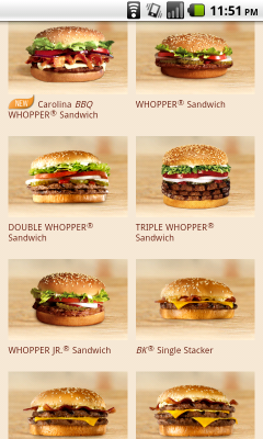 Im starving and really want burger king but im torturing myself by looking at pictures of what i want instead.  Kill me.