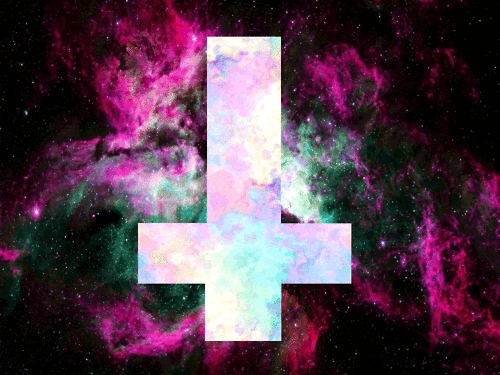 galaxy cross gif | Tumblr