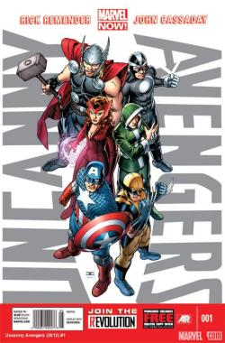 comicsforever:  Marvel Now: The First Ten // by Marvel Comics (2012) These are the ten tittles getting the Marvel Now reboot treatment coming November. Prepare for a new #1 of: Uncanny Avengers, All New X-Men, X-Men Legacy, Fantastic Four, FF, Captain