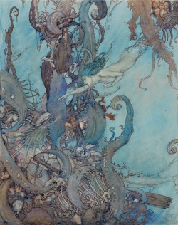 fleurdulys:  The Little Mermaid - Edmund Dulac 