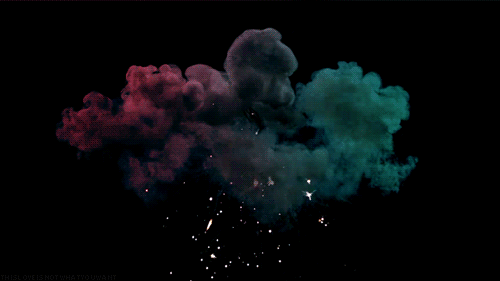colored smoke on Tumblr