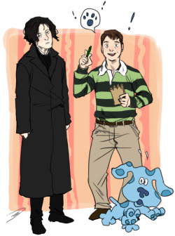 THIS IS THE BEST THING I&rsquo;VE EVER SEEN http://www.collegehumor.com/video/6822676/sherlock-blues-clues