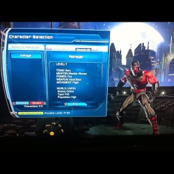 #dc #videogame #mmo #superhero #dcuniverseonline #dconline #dccomincs  just made him (Taken with Instagram)