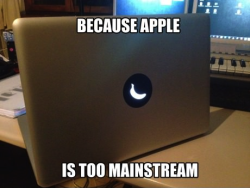 thefuuuucomics:  Because Apple is too mainstream.