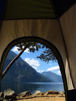 viewfromthetent:  Ross Lake National Recreation Area by Pictoscribe - Home again on Flickr. 