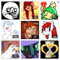 Tumblr Crushes: did-you-kno owlscrib askbuzzybee divinitypony jitterbugjive candycoats ducksareforcoolpeople equestria-after-dark ask-zerumwhooves 