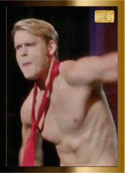 socialitelife:  Chord Overstreet stripping on Glee! 