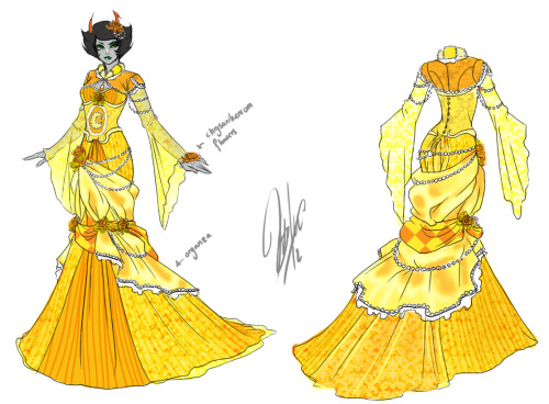 And here we have my rather failtastic fancy ballgown dreamer Dolorosa 
