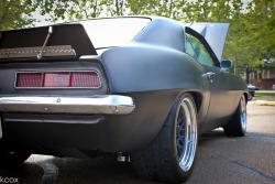 spdcrzy:  Pro Touring 1969 Chevrolet Camaro Rear (by intriguish) 
