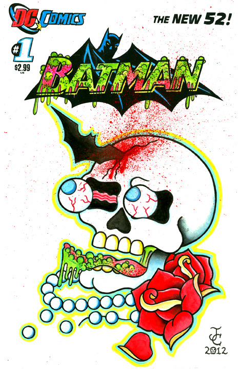 Pirated DIY cover for Batman by Jenai Chin