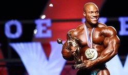noexcuses-nolimits:  The 10/01/12 edition of PBW recap’s this weekends Mr Olympia contest that saw Kai Greene give Phil Heath all he could handle before he took home his second straight Sandow! The “Pro Creator” Hany Rambod, Heath’s adviser/trainer,