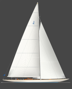 michelemenescardi:  J Class. What else? Yacht design by Sparkman &amp; Stephens.  The finest class.