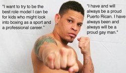 yukidama:  thedailywhat:  Coming Out Of The Closet Swinging of the Day: Meet Orlando Cruz, a former Olympian and current No. 4-ranked WBO featherweight, who revealed this week that he’s gay: ”I’ve been fighting for more than 24 years and as I