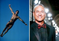 Out olympic diver, Greg Louganis.