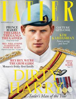 prince harry covers tatler november 2012 he is handsome 