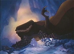 avengetheangels:  Gifs from Land Before Time. (3/3) This was one of the most horrifying scenes from my childhood. 