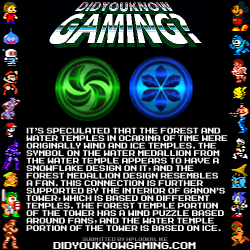 didyouknowgaming:  The Legend of Zelda: Ocarina of Time.  http://tcrf.net/Talk:The_Legend_of_Zelda:_Ocarina_of_Time#Wind_Temple_and_Ice_Temple