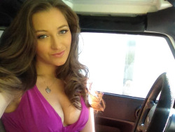 missdanidaniels: Wanna pull over and fuck on the side of the road? It’s my favorite!!! pornstar galaxy (in selfie mode) ⋆⋆⋆ dani daniels
