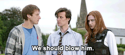 hipster-rawry:  we-arenotsoldiers:  brittlepageswornandfaded:  myothertardisistheimpala:  doctorcottrillwho:  matt-smiths-invisible-eyebrows:      AND YES THIS IS THE ONE THING I WILL REBLOG ON SIGHT EVERY TIME  #Rory Williams #Willing to do what  must