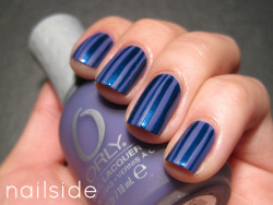 nailside:  31 Day Challenge, day 12: Stripes 