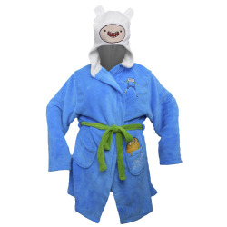 welovefineshirts:  ALL NEW!: Adult size robes from Underland NYC!   Snuggle up in comfort and AWESOMENESS with these brand new bathrobes we’ve just added to our shop of super cool sleepwear and more by Underland NYC!  The Adventure Time robe features