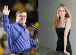 thedailywhat:  Dear Ann Coulter of the Day: After Ann Coulter referred to President Obama as a retard in a tweet during Monday night’s presidential debate, Special Olympics athlete and global messenger John Franklin Stephens penned her this open