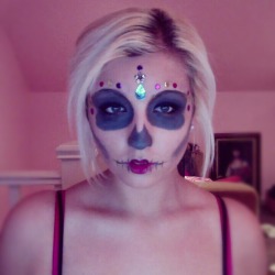 My Halloween makeup!