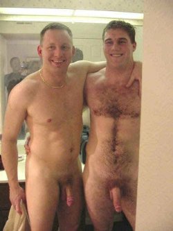 outmanned:  Rugby lads letting it all hang out.