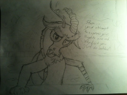 I have been drawing discord.  I do like him all of a sudden.