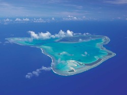 Aerial view of Aitutaki in the Cook Islands &hellip; I’m blessed to have visited this awe-inspiring place &hellip; if you ever get the chance, GO.