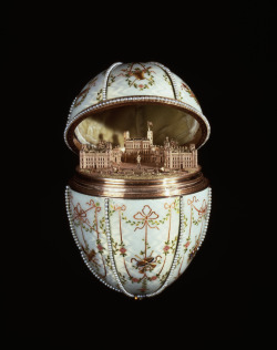 fleurdulys:Gatchina Palace Egg - House of Faberge 1901