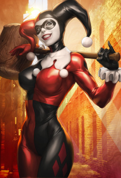 xombiedirge:  Gotham City Sirens Sideshow Collectables Art by Stanley Lau 