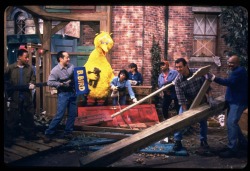 sesamestreet:  On Friday, we’ll be airing a very special episode of Sesame Street. A hurricane has swept through Sesame Street and everyone is working together to clean up the neighborhood. When Big Bird checks on his home, he is heartbroken to find