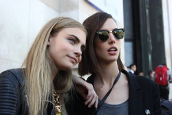 c-h-a-r-m-a-n-t:  centralparkchanel:  Cara and Ruby  Beauts