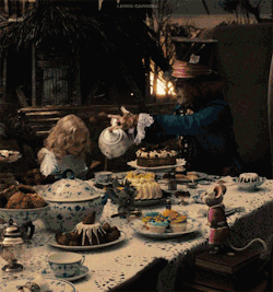lewis-carroll:  a mad tea party 