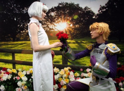 grey-finch:  Cis and Sky High from Tiger &amp; Bunny. Cis - greyfinch Sky High - othaniel  T_T