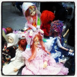At the doll meet with Nyssa! Dollie bonding!