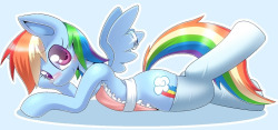 Dash, you sly pony you, your wings show it all&hellip; - ZiD